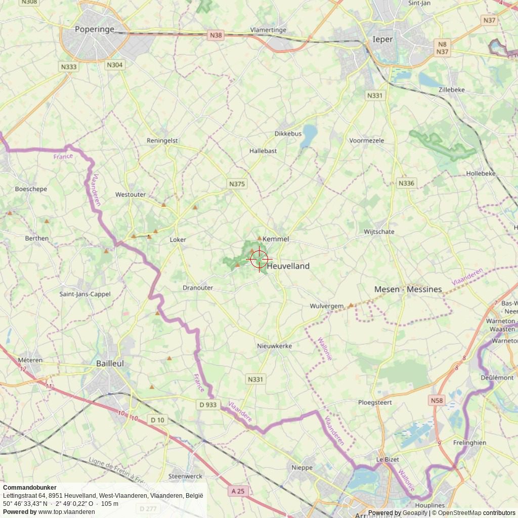 Situatiekaart 20 km Situatiekaart 20 km