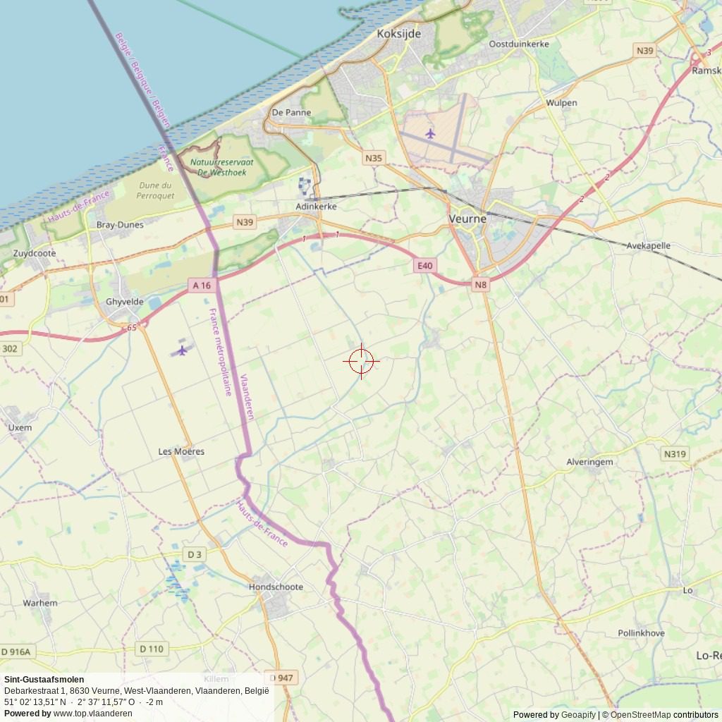 Situatiekaart 20 km Situatiekaart 20 km