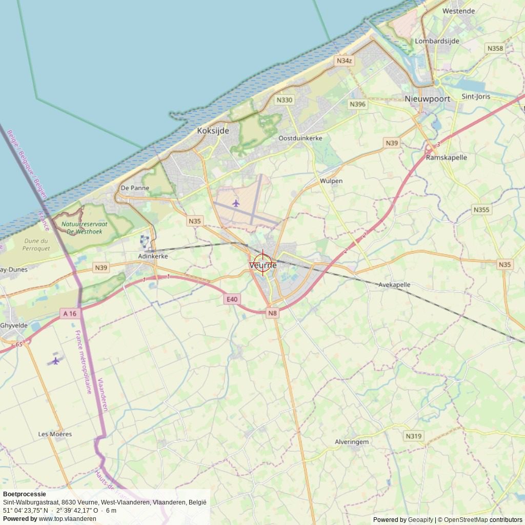 Situatiekaart 20 km Situatiekaart 20 km