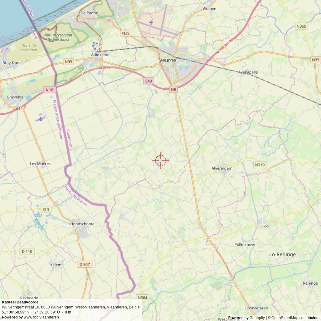 Situatiekaart 20 km Situatiekaart 20 km
