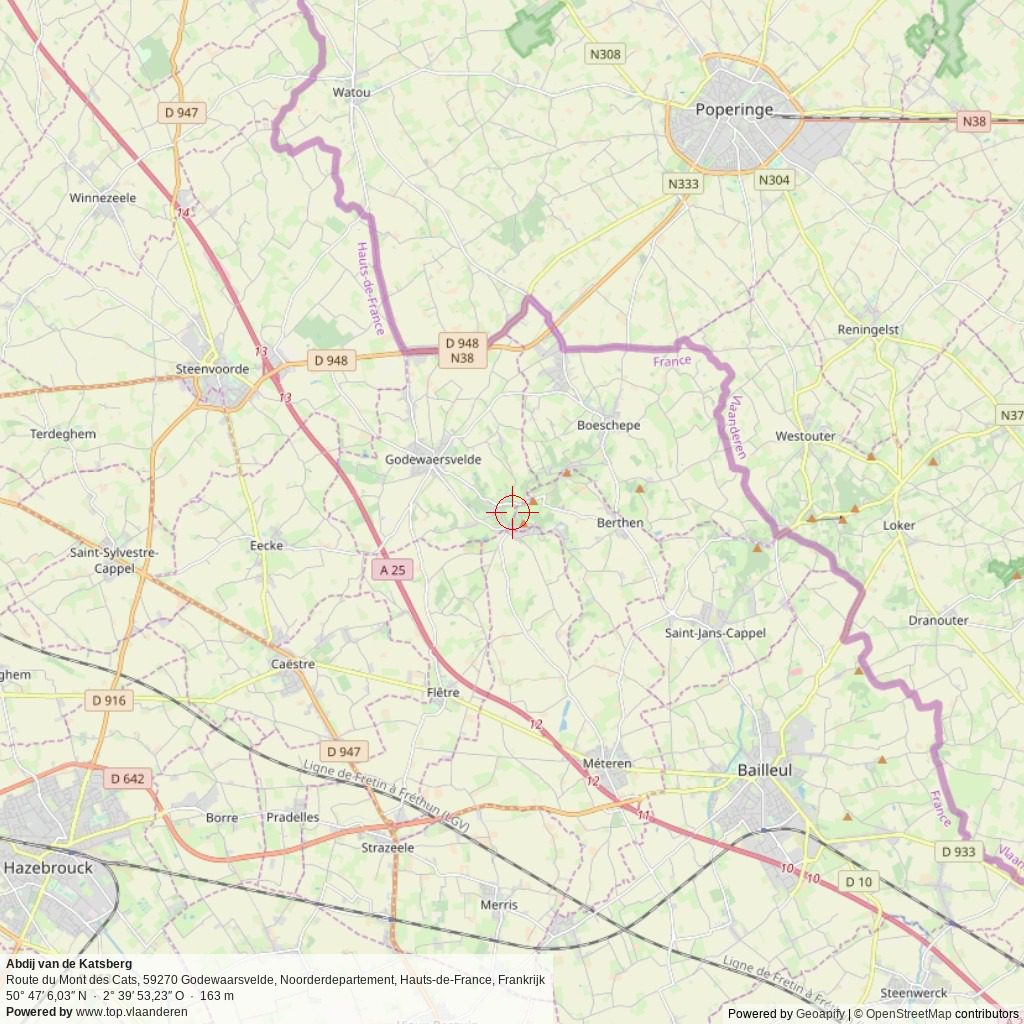 Situatiekaart 20 km Situatiekaart 20 km