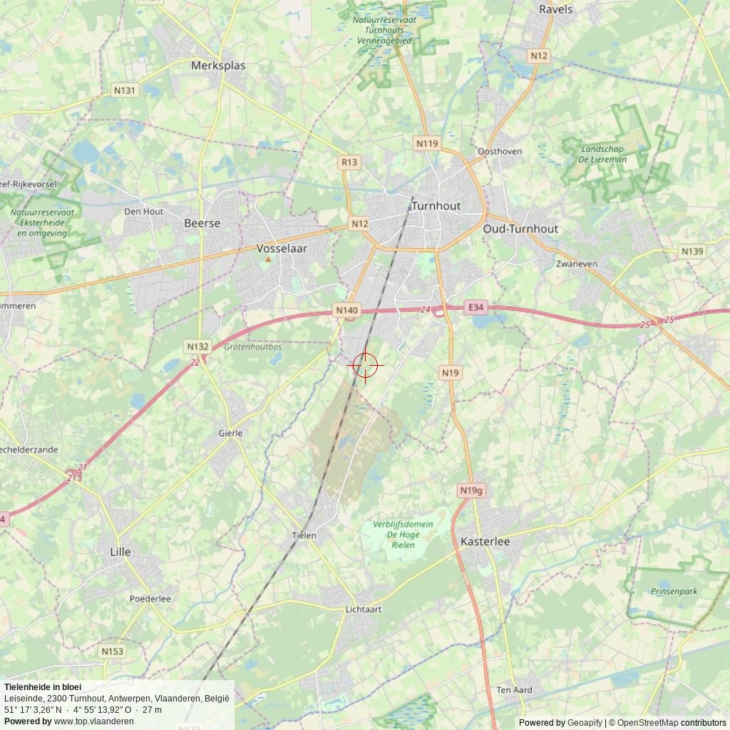 Situatiekaart 20 km Situatiekaart 20 km