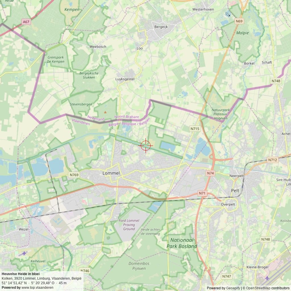 Situatiekaart 20 km Situatiekaart 20 km