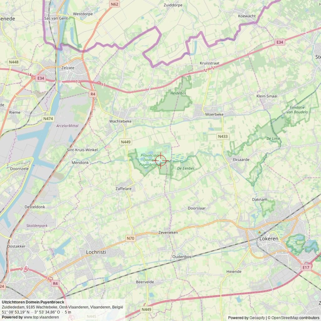 Situatiekaart 20 km Situatiekaart 20 km