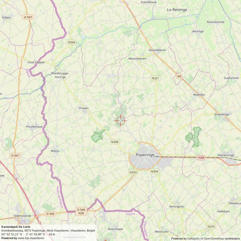 Situatiekaart 20 km Situatiekaart 20 km