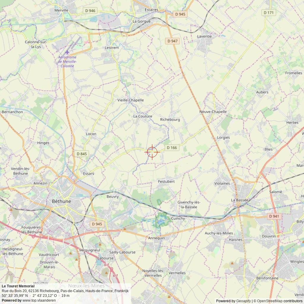 Situatiekaart 20 km Situatiekaart 20 km