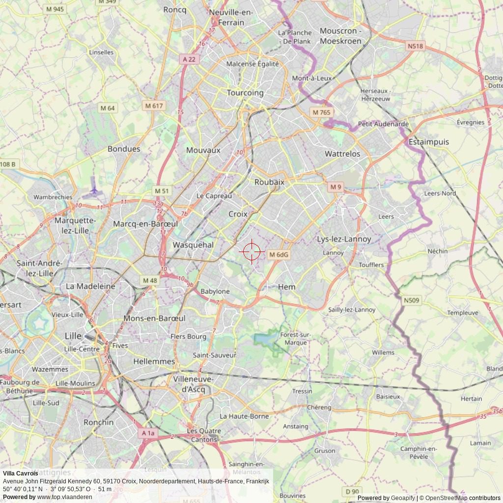 Situatiekaart 20 km Situatiekaart 20 km