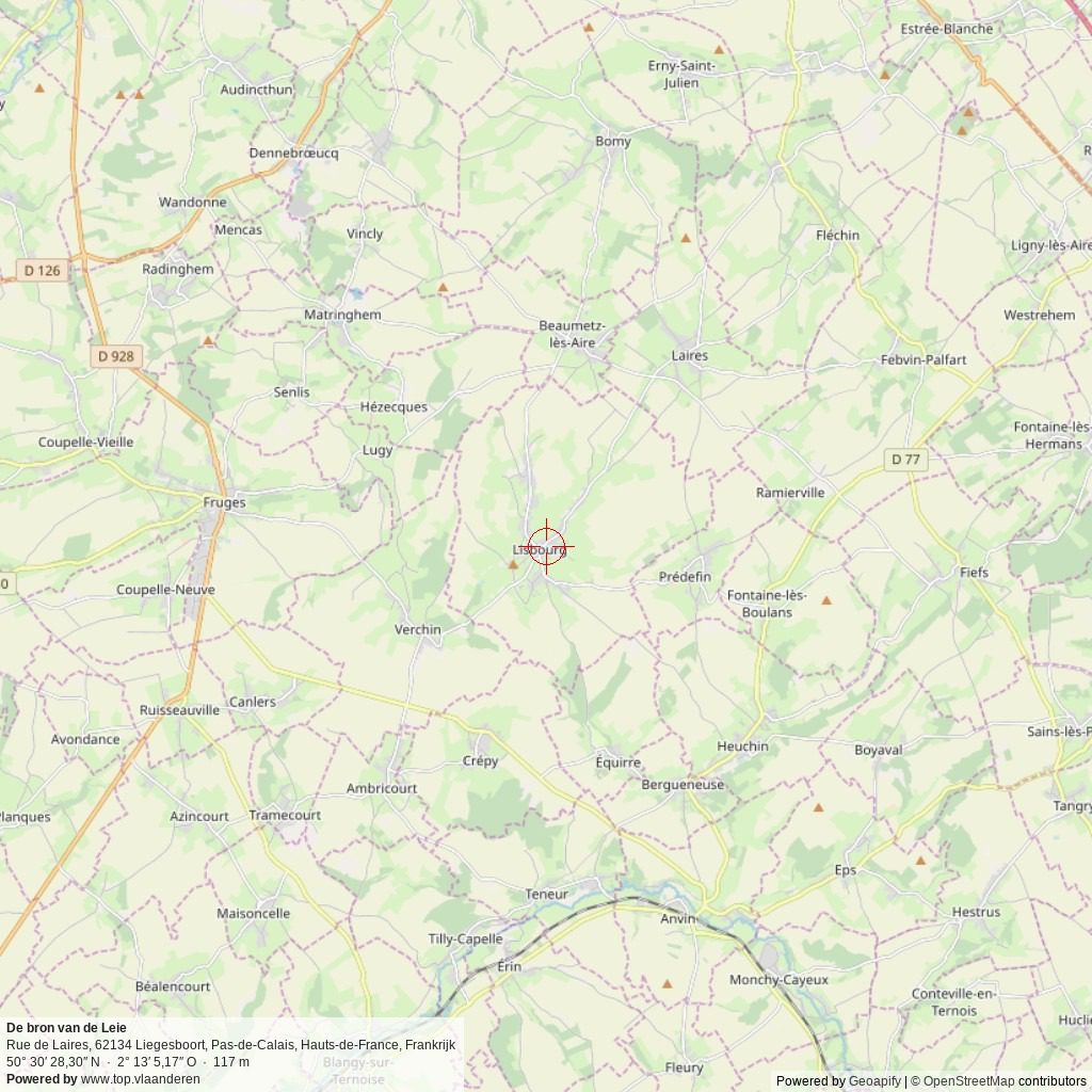 Situatiekaart 20 km Situatiekaart 20 km