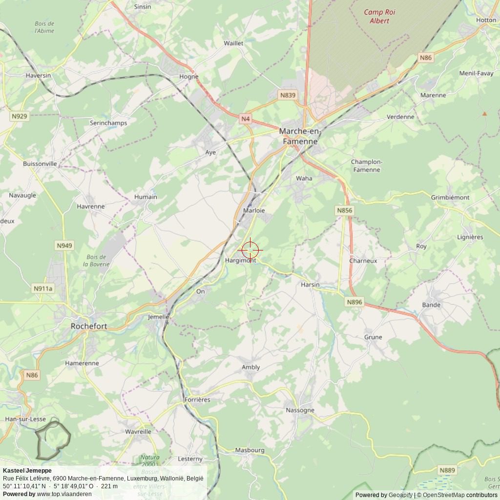 Situatiekaart 20 km Situatiekaart 20 km
