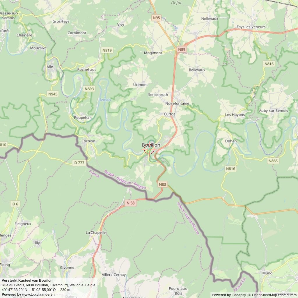 Situatiekaart 20 km Situatiekaart 20 km