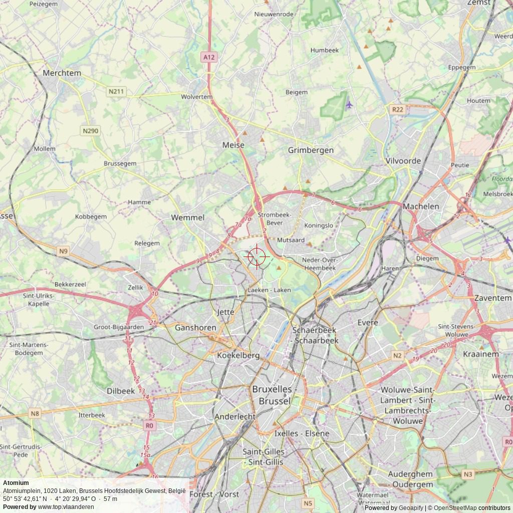 Situatiekaart 20 km Situatiekaart 20 km