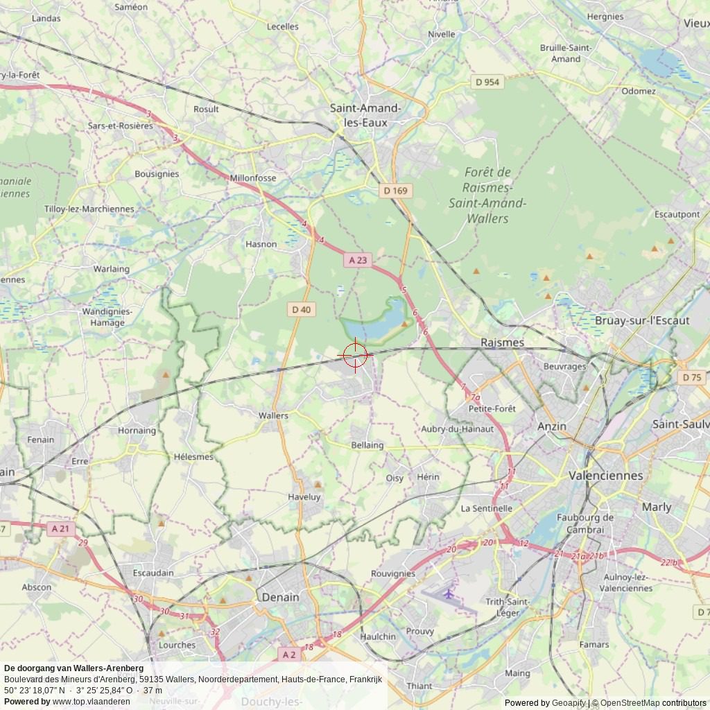 Situatiekaart 20 km Situatiekaart 20 km