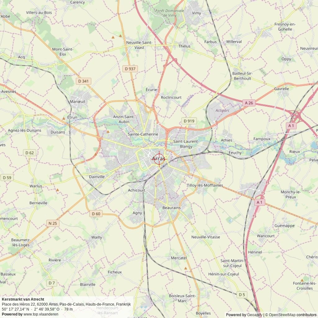 Situatiekaart 20 km Situatiekaart 20 km