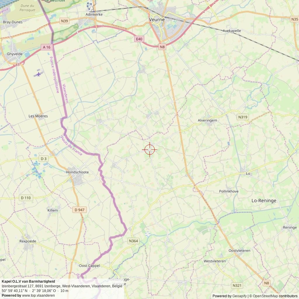 Situatiekaart 20 km Situatiekaart 20 km