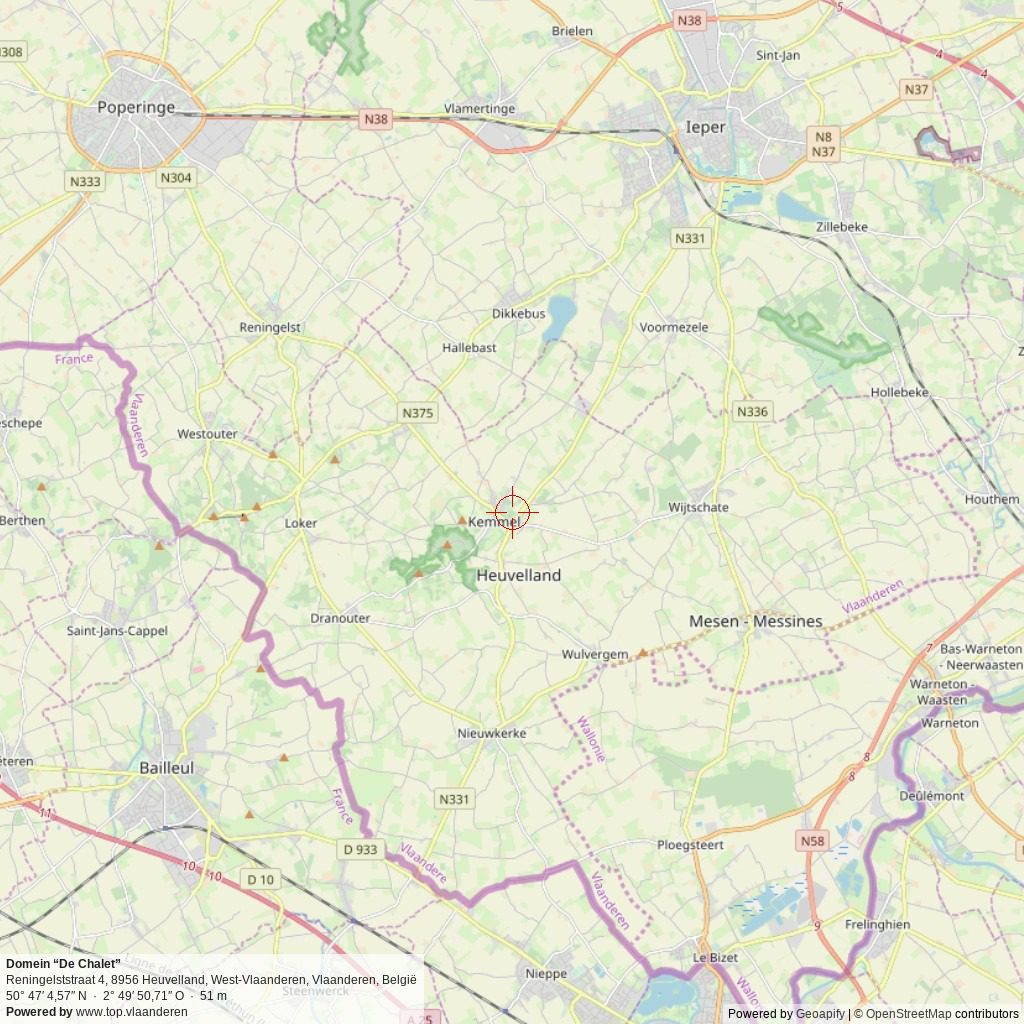 Situatiekaart 20 km Situatiekaart 20 km