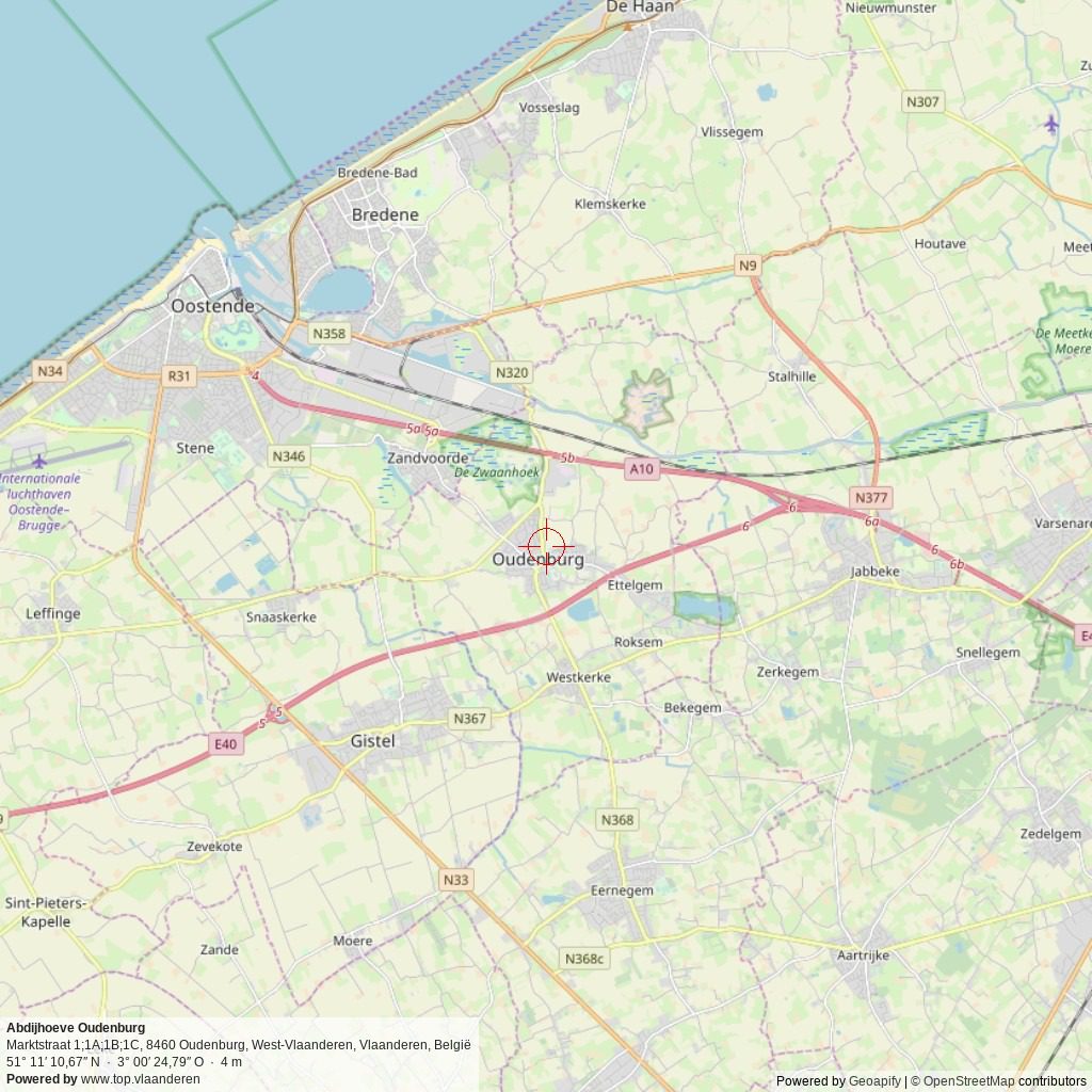Situatiekaart 20 km Situatiekaart 20 km