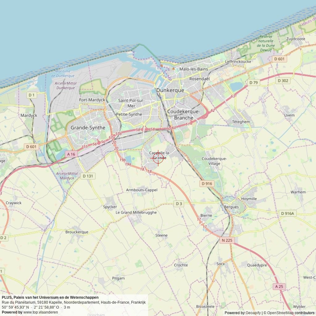 Situatiekaart 20 km Situatiekaart 20 km