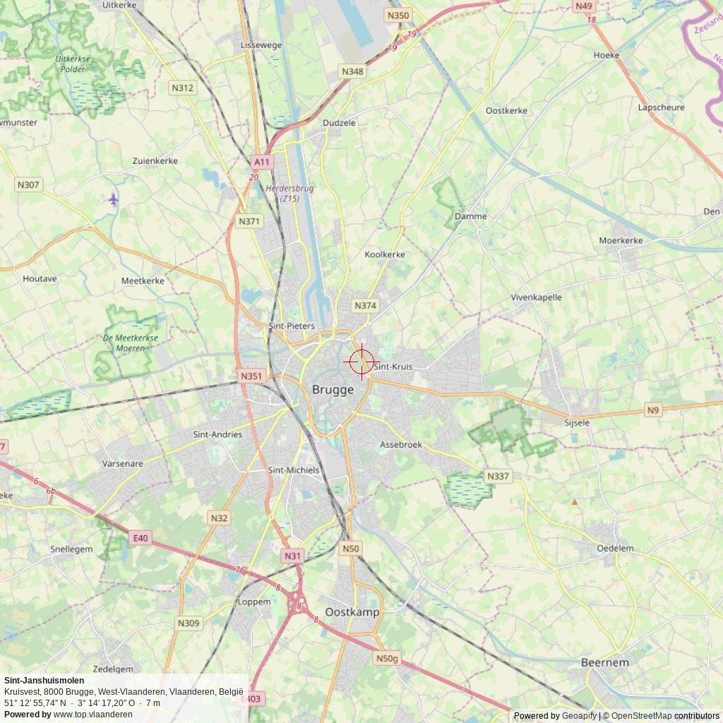 Situatiekaart 20 km Situatiekaart 20 km