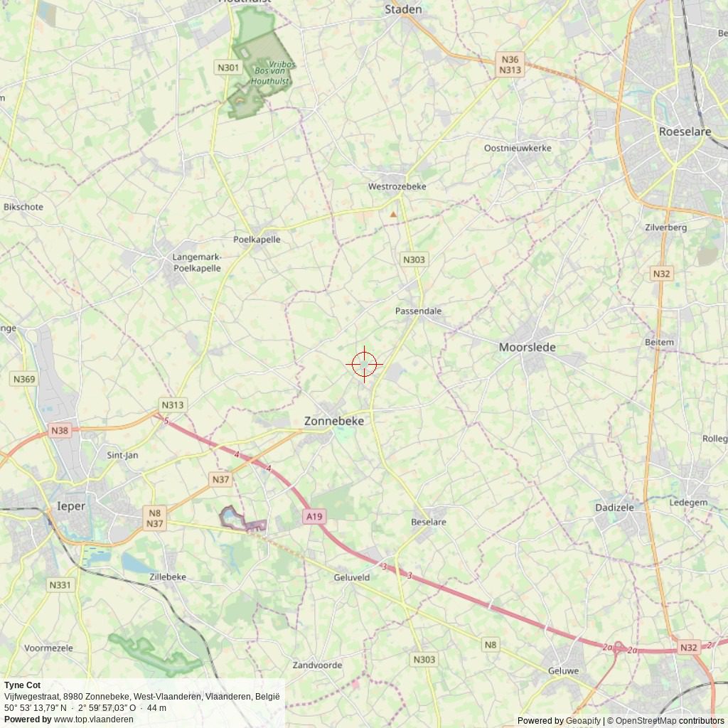 Situatiekaart 20 km Situatiekaart 20 km