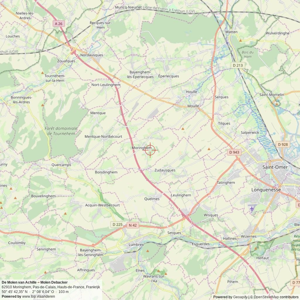 Situatiekaart 20 km Situatiekaart 20 km