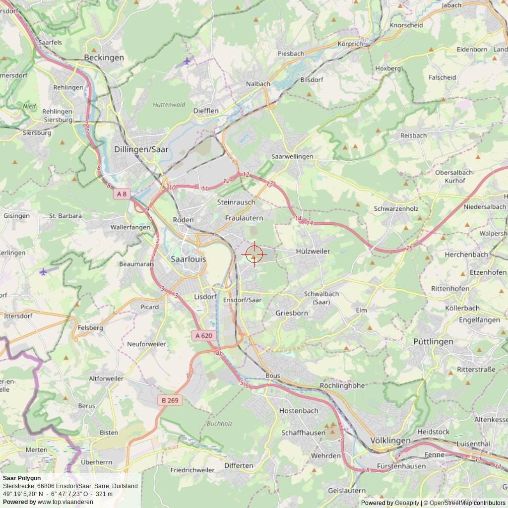 Situatiekaart 20 km Situatiekaart 20 km
