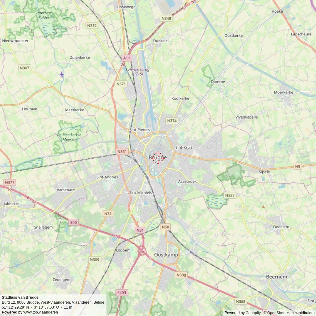Situatiekaart 20 km Situatiekaart 20 km