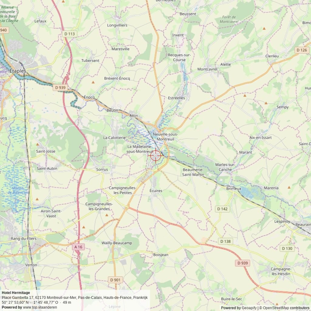 Situatiekaart 20 km Situatiekaart 20 km