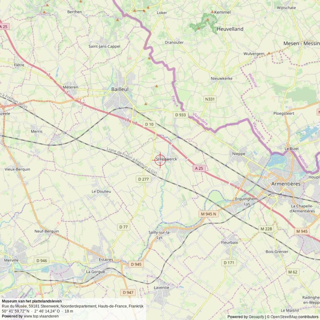 Situatiekaart 20 km Situatiekaart 20 km