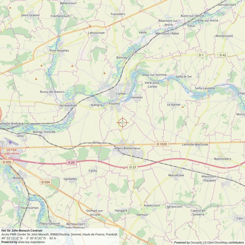 Situatiekaart 20 km Situatiekaart 20 km