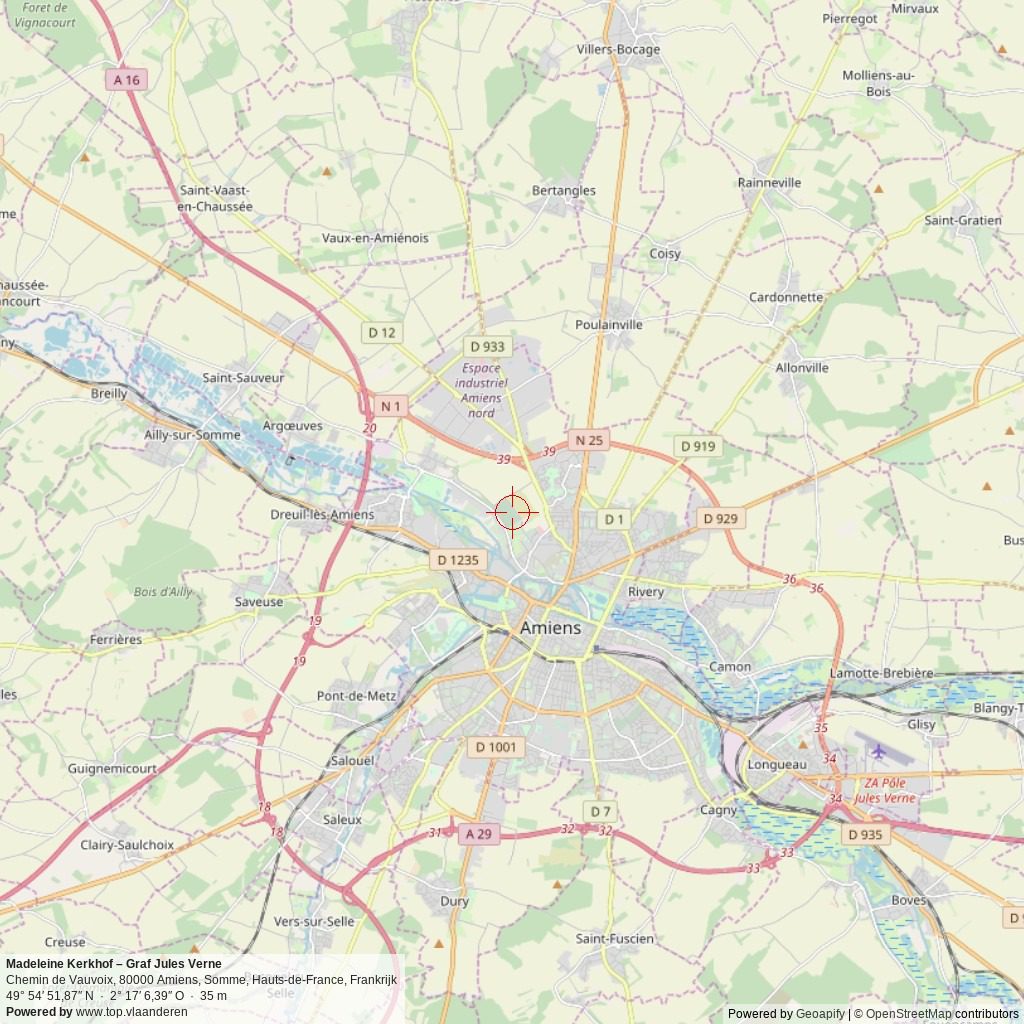 Situatiekaart 20 km Situatiekaart 20 km