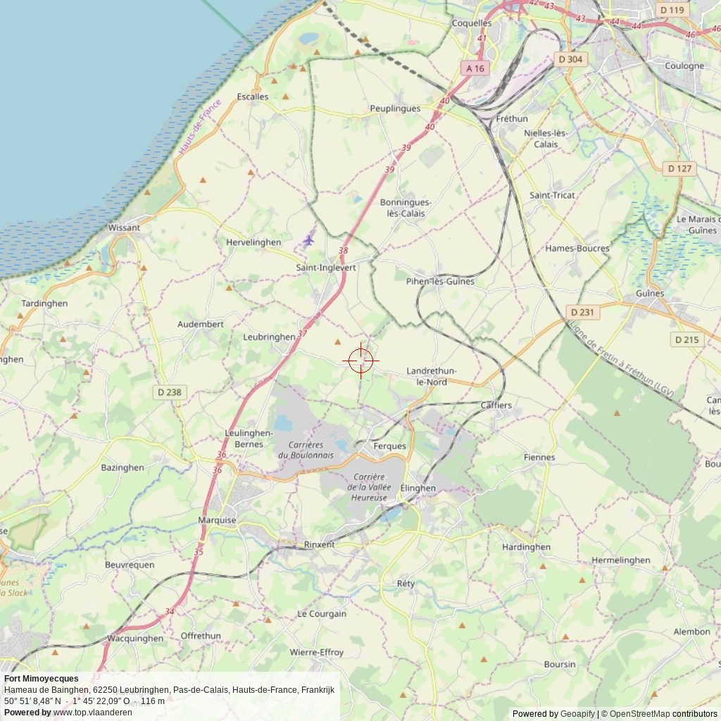 Situatiekaart 20 km Situatiekaart 20 km
