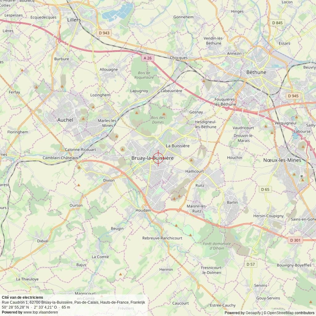 Situatiekaart 20 km Situatiekaart 20 km