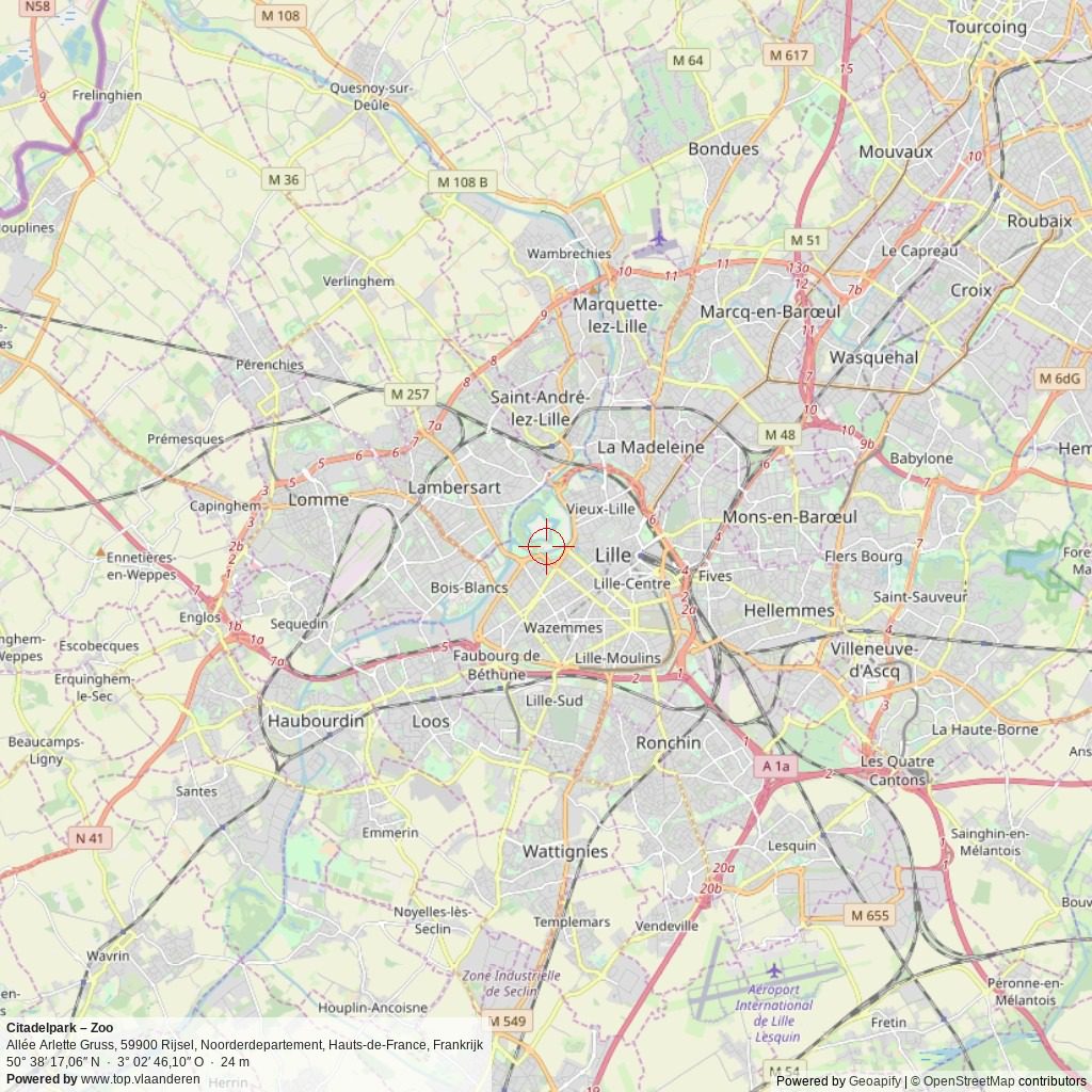 Situatiekaart 20 km Situatiekaart 20 km