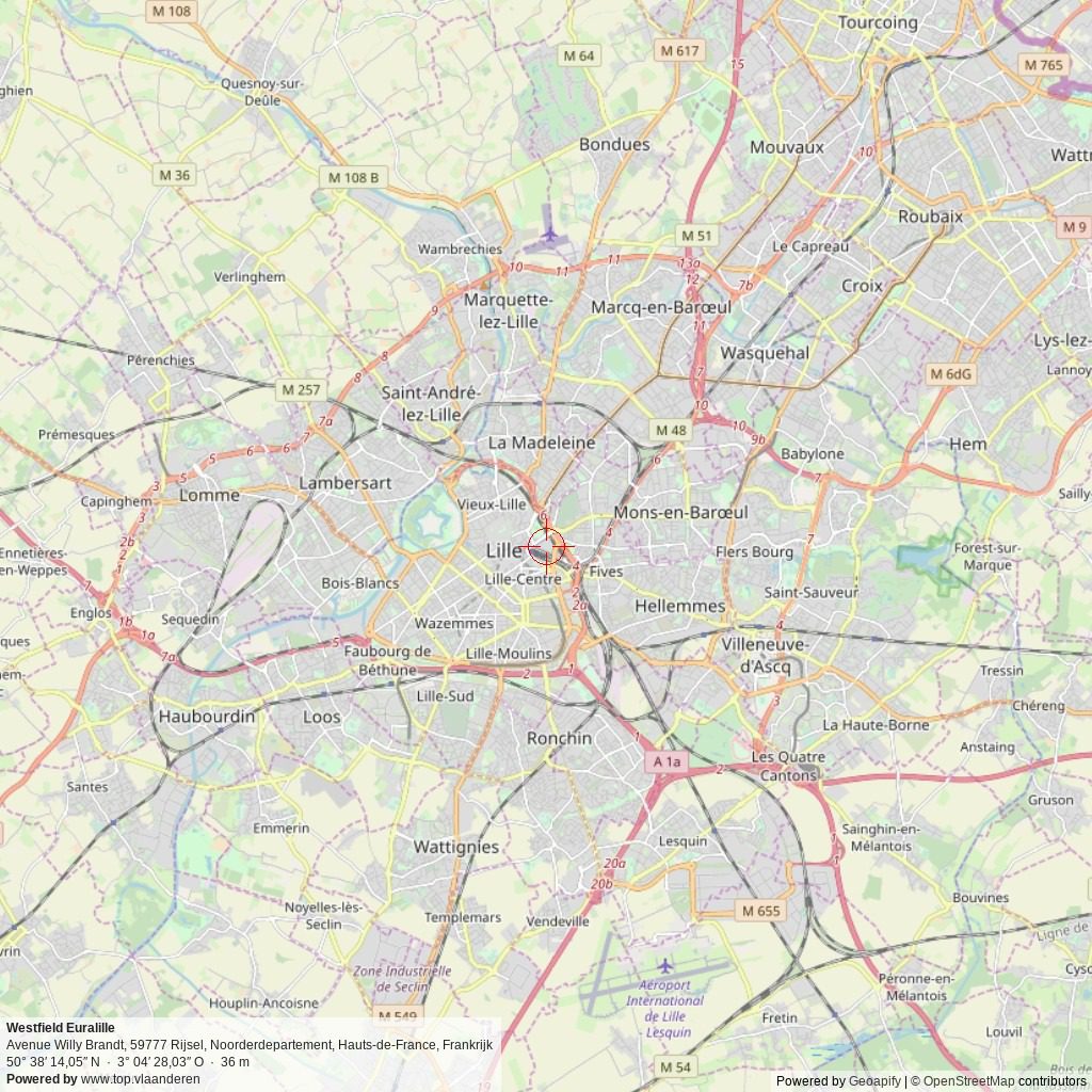 Situatiekaart 20 km Situatiekaart 20 km