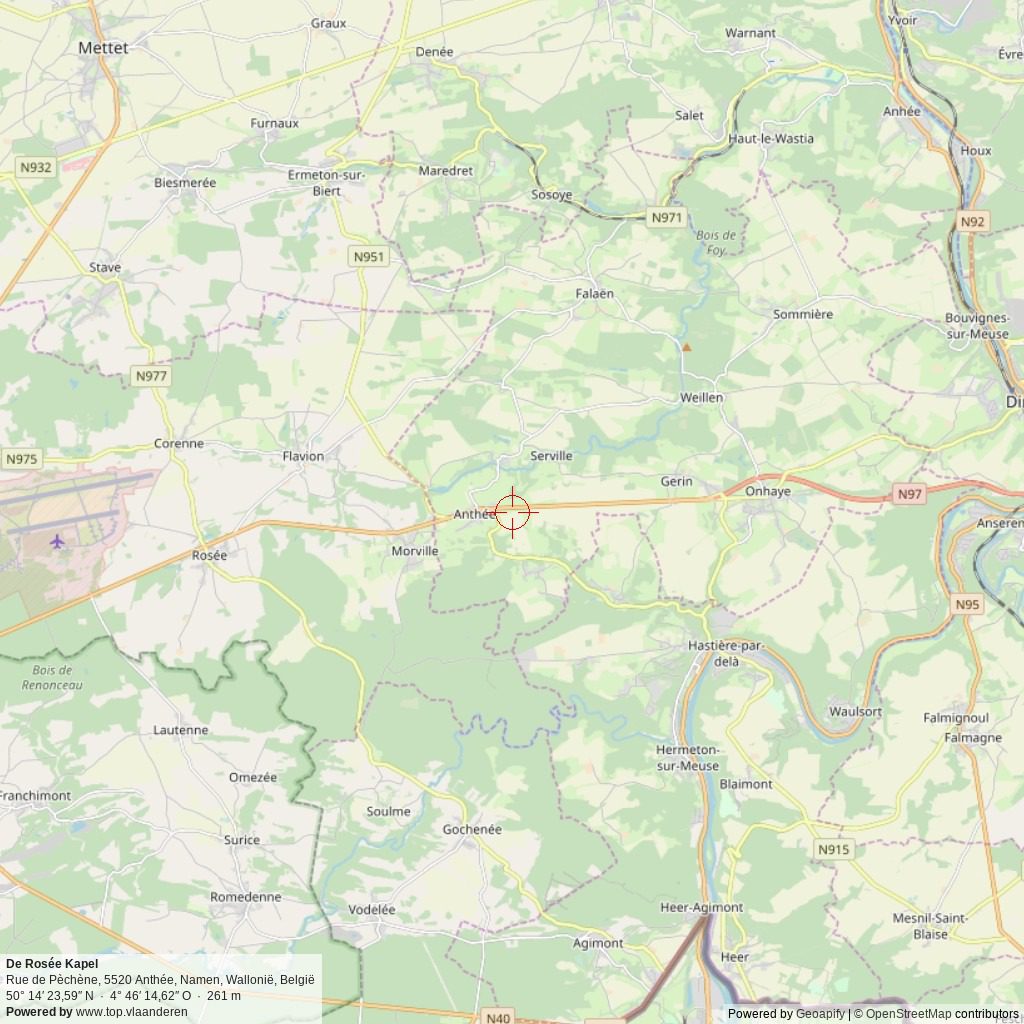 Situatiekaart 20 km Situatiekaart 20 km