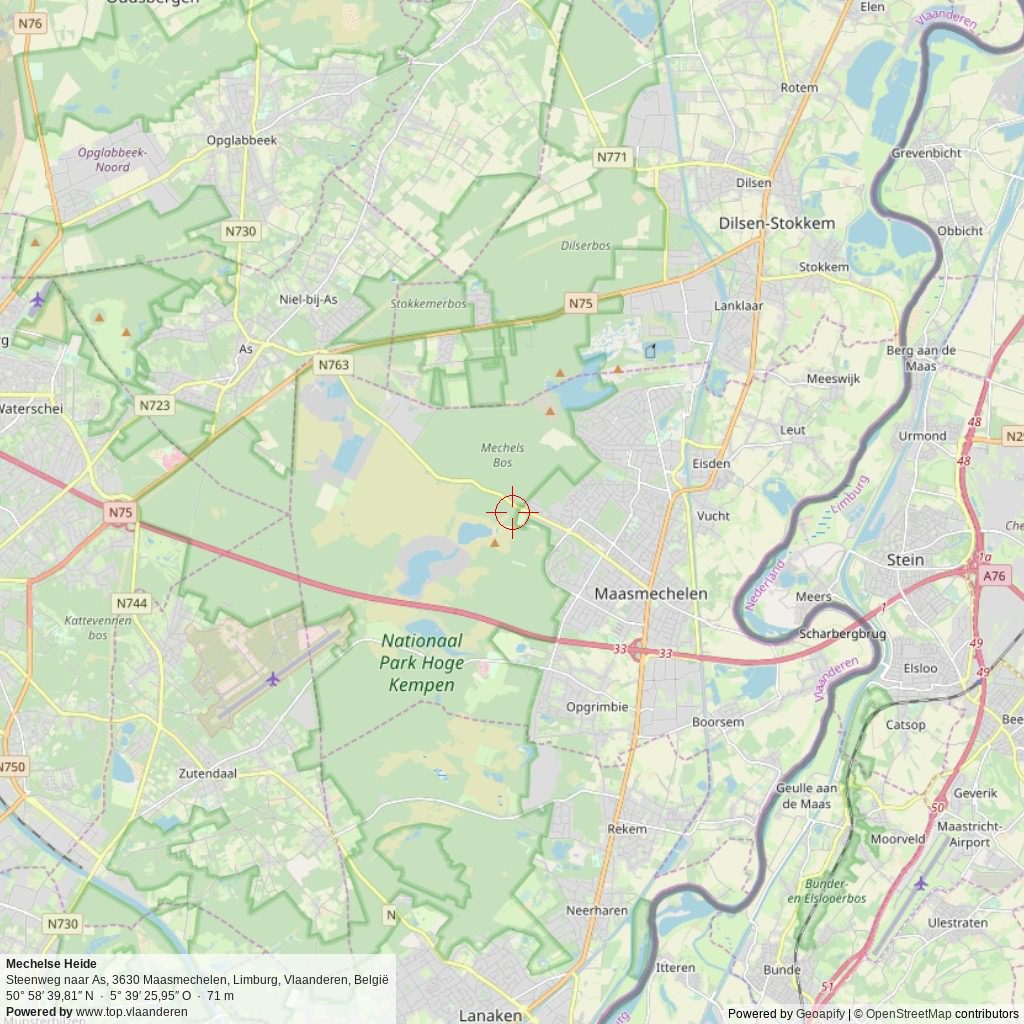 Situatiekaart 20 km Situatiekaart 20 km