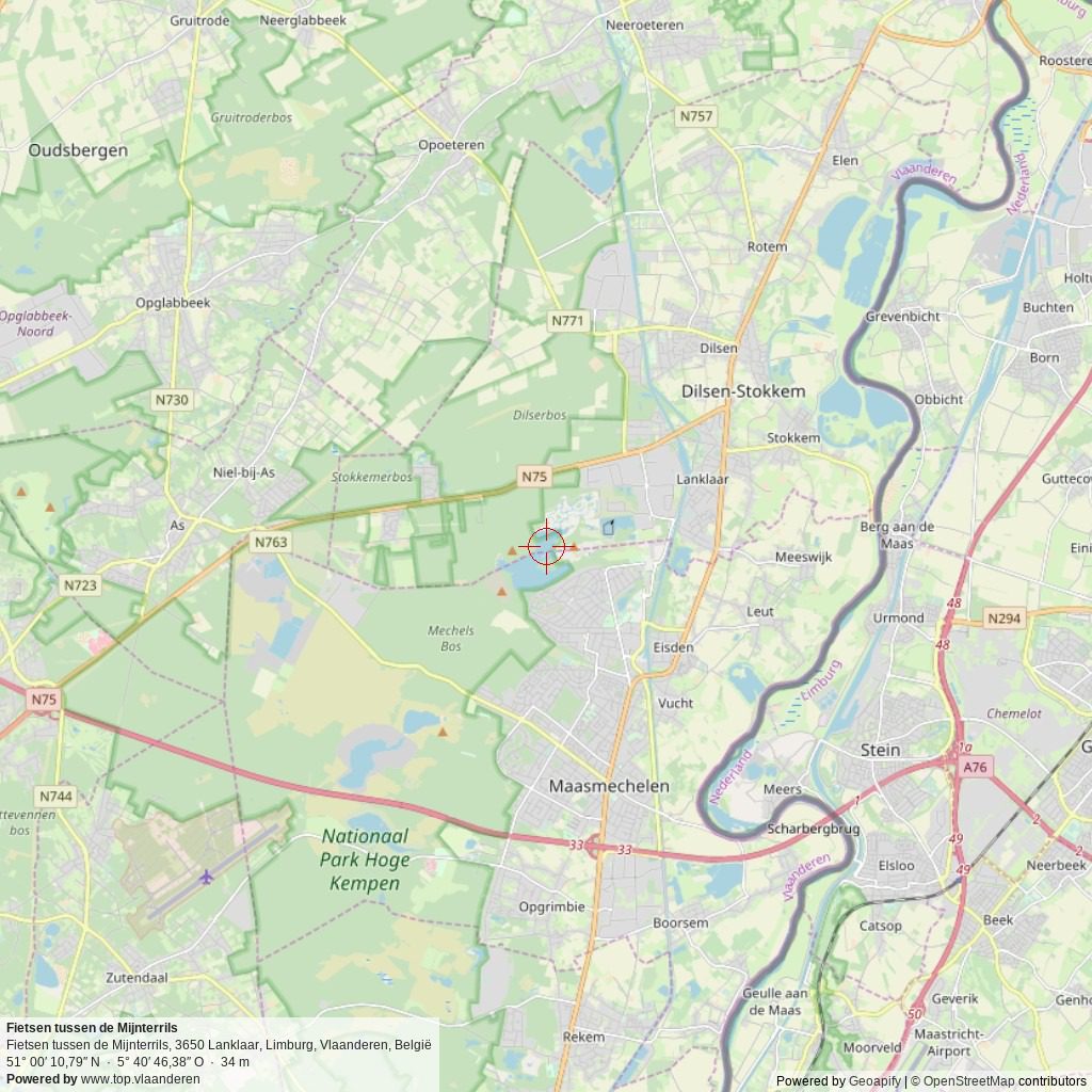 Situatiekaart 20 km Situatiekaart 20 km