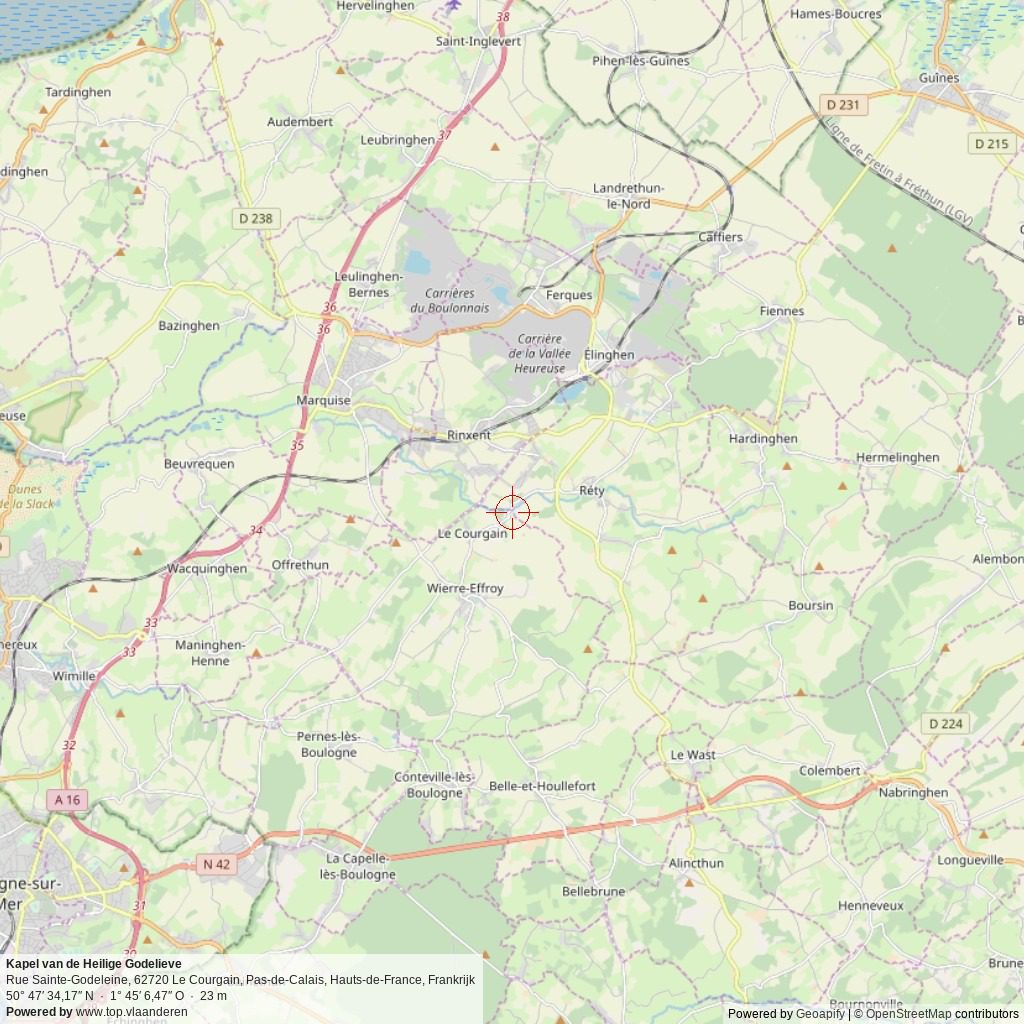 Situatiekaart 20 km Situatiekaart 20 km