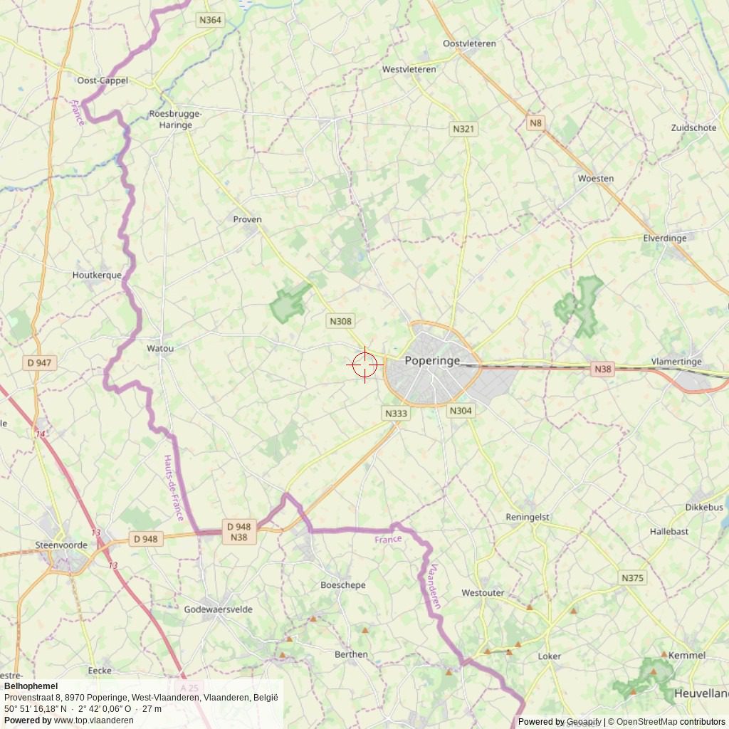 Situatiekaart 20 km Situatiekaart 20 km