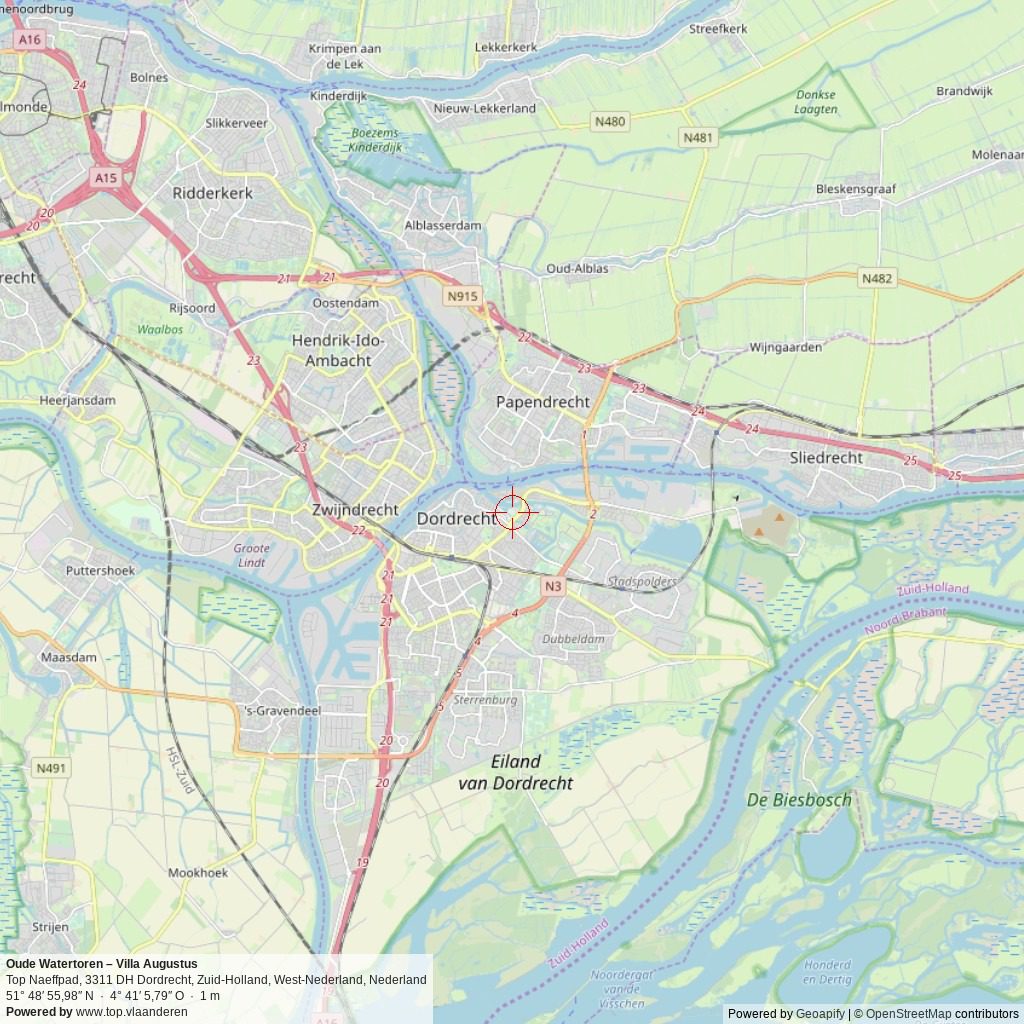 Situatiekaart 20 km Situatiekaart 20 km