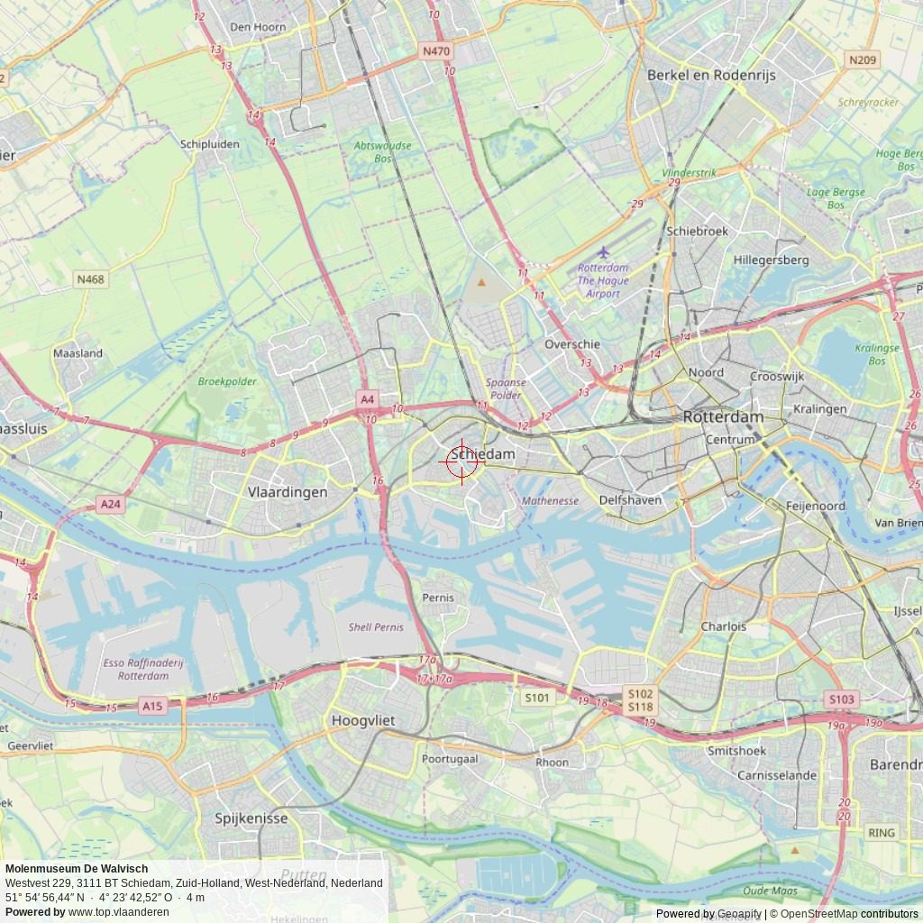 Situatiekaart 20 km Situatiekaart 20 km