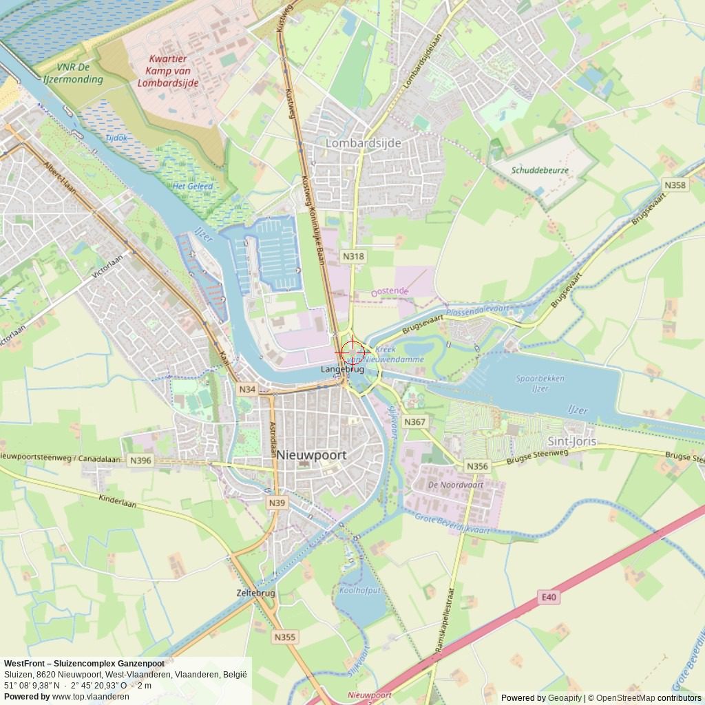 Situatiekaart 5 km Situatiekaart 5 km