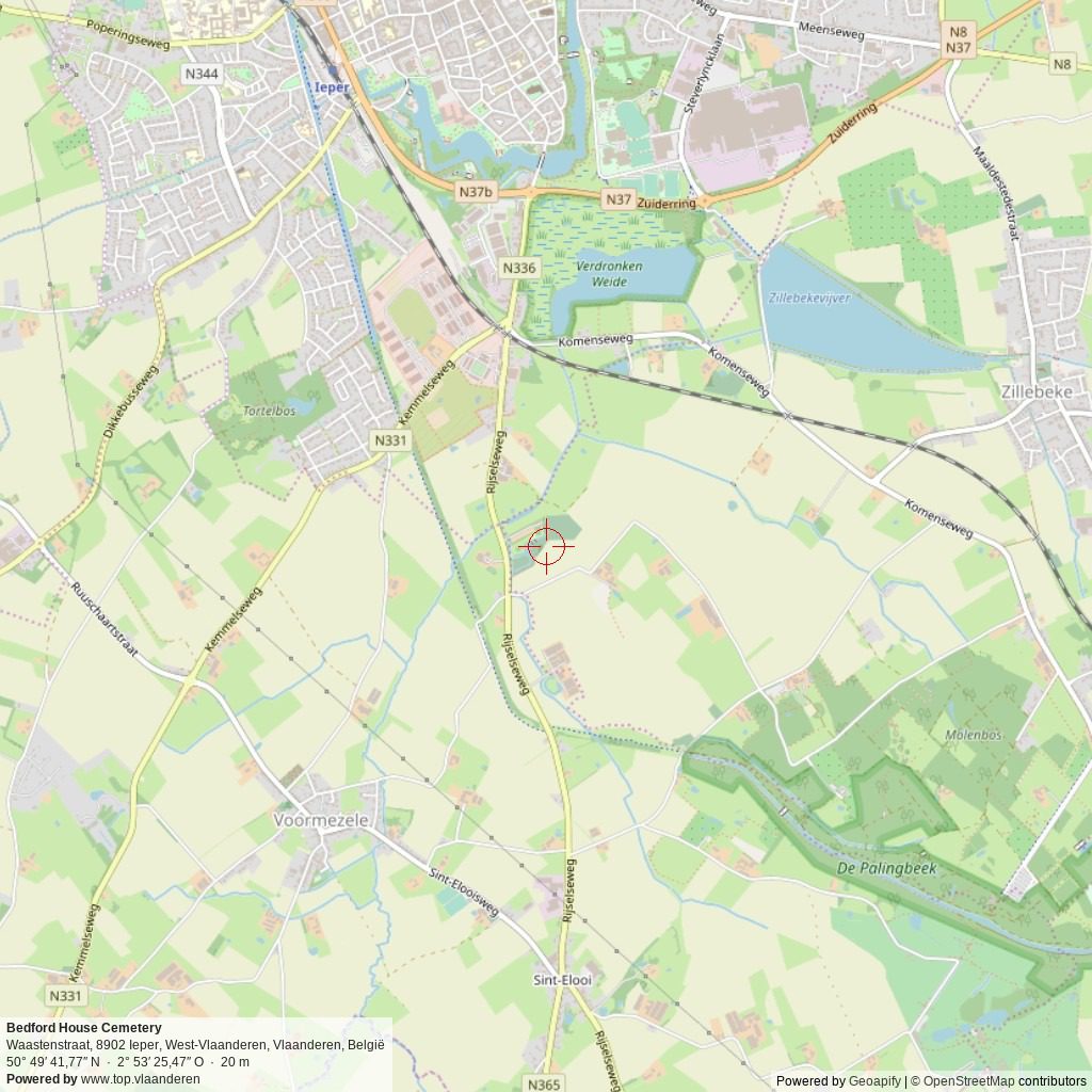 Situatiekaart 5 km Situatiekaart 5 km