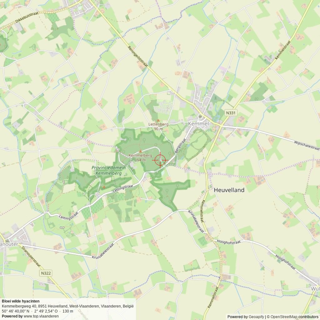 Situatiekaart 5 km Situatiekaart 5 km
