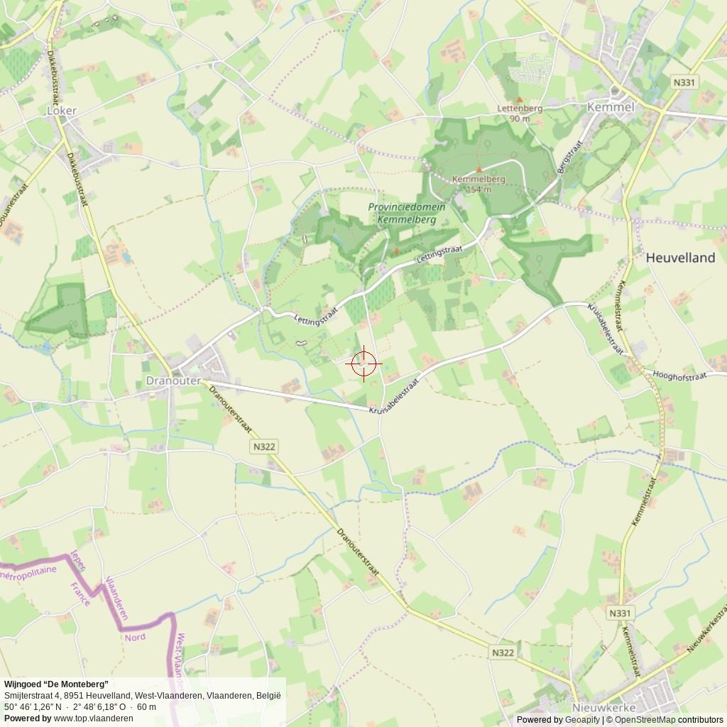 Situatiekaart 5 km Situatiekaart 5 km