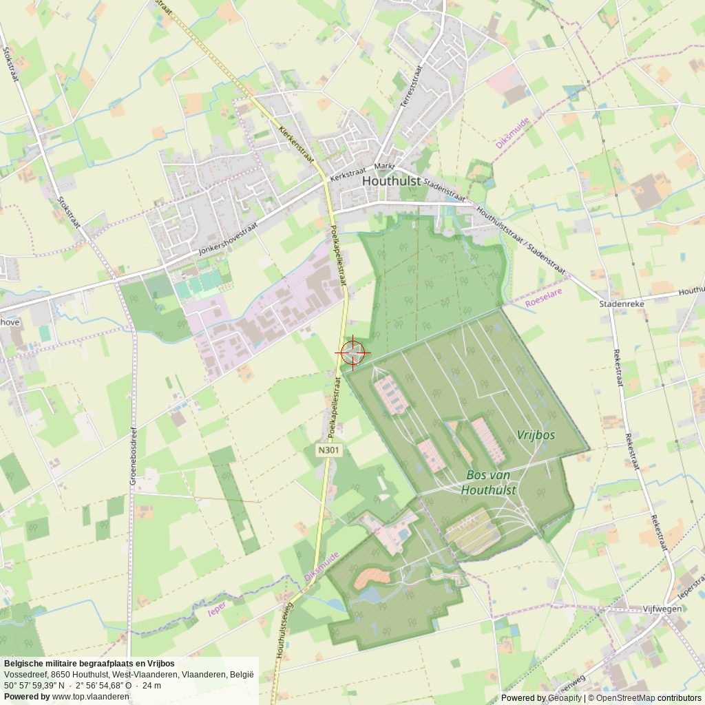 Situatiekaart 5 km Situatiekaart 5 km