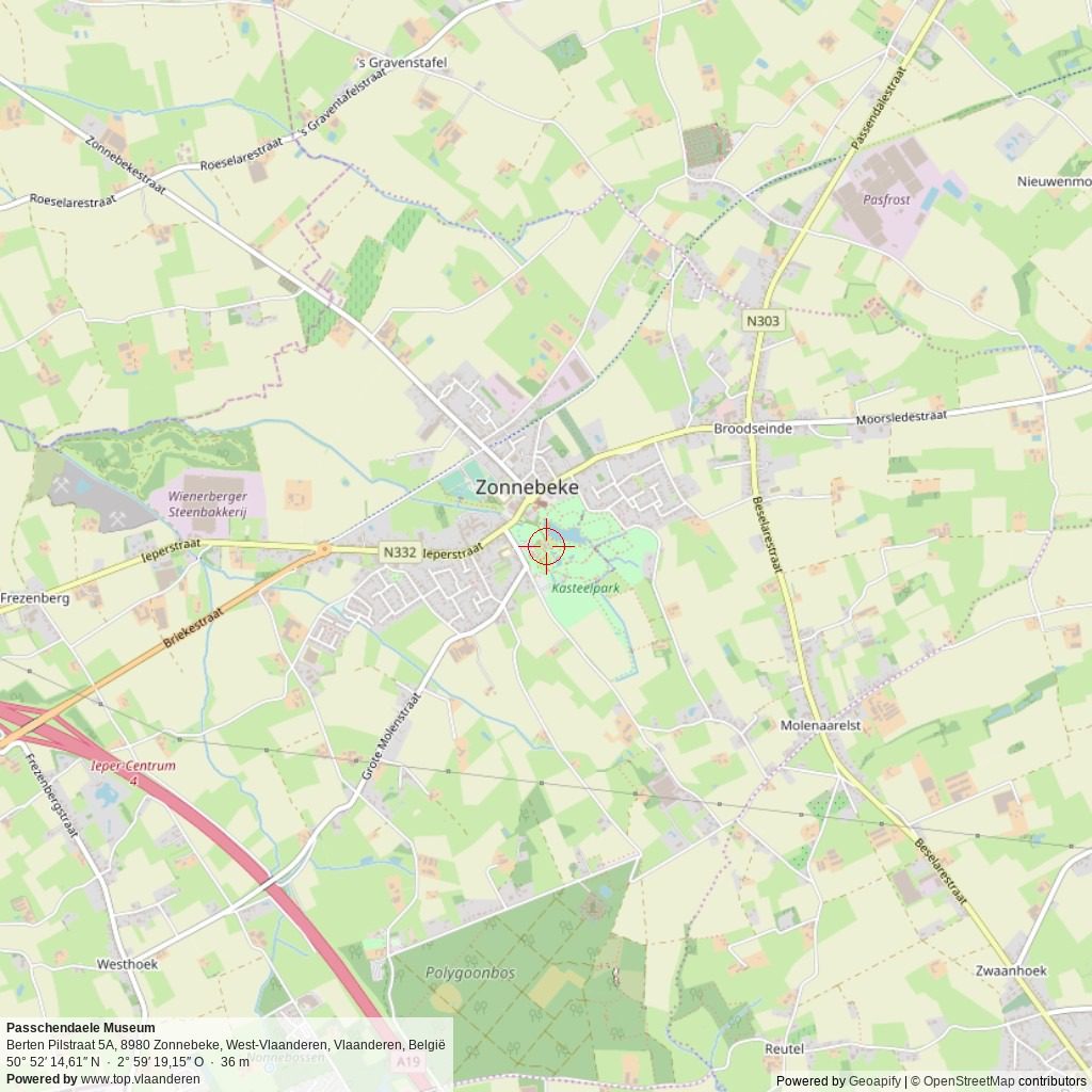 Situatiekaart 5 km Situatiekaart 5 km