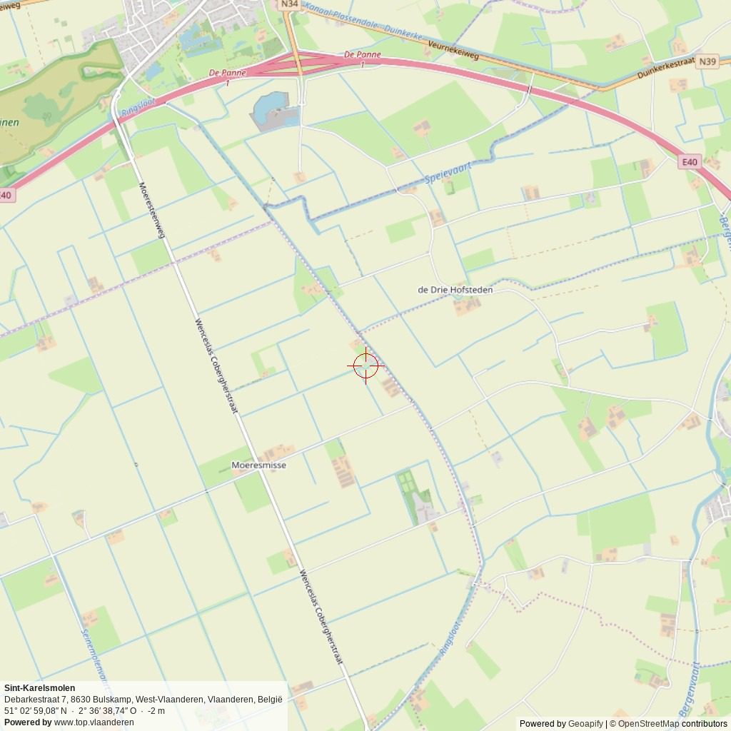 Situatiekaart 5 km Situatiekaart 5 km