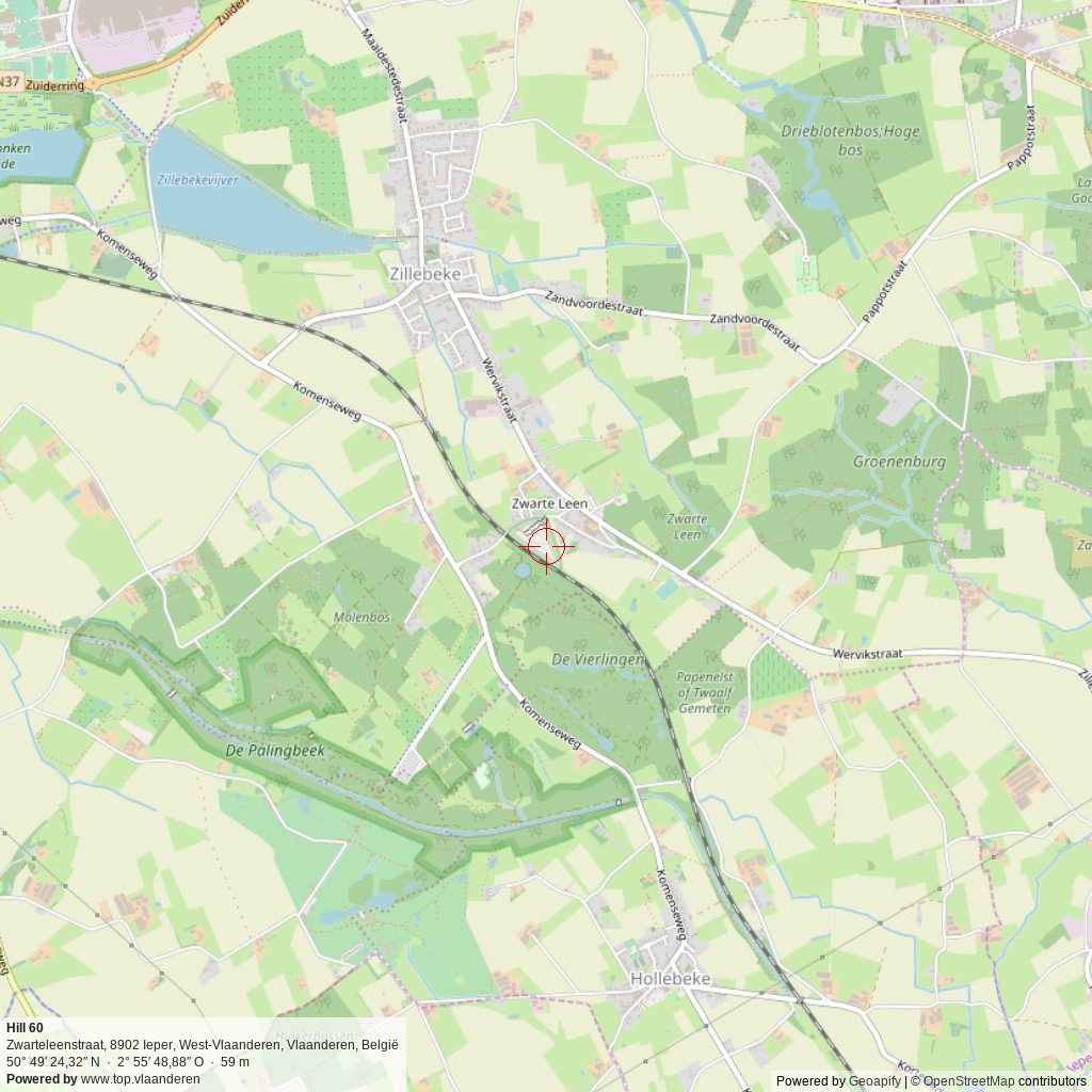 Situatiekaart 5 km Situatiekaart 5 km