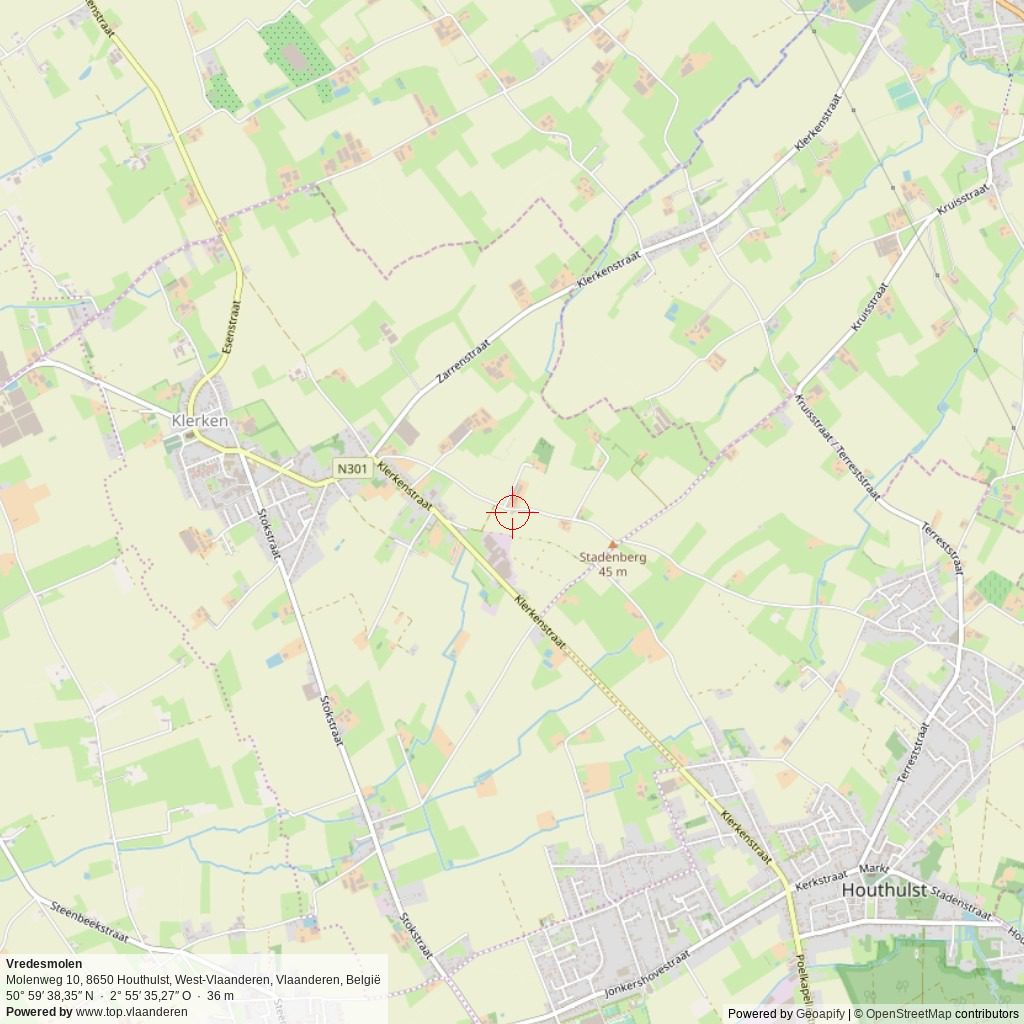 Situatiekaart 5 km Situatiekaart 5 km